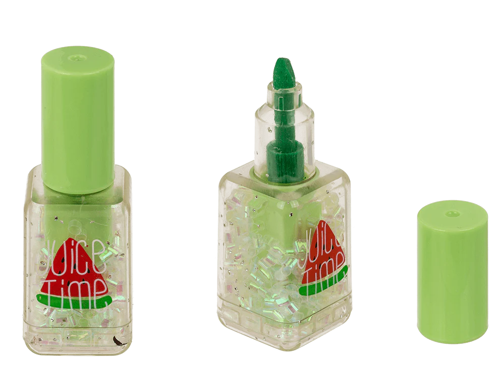 TEXTMARKER GLITTER 2.3x7CM, LAC DE UNGHII, PASTEL 29/2808 [5]