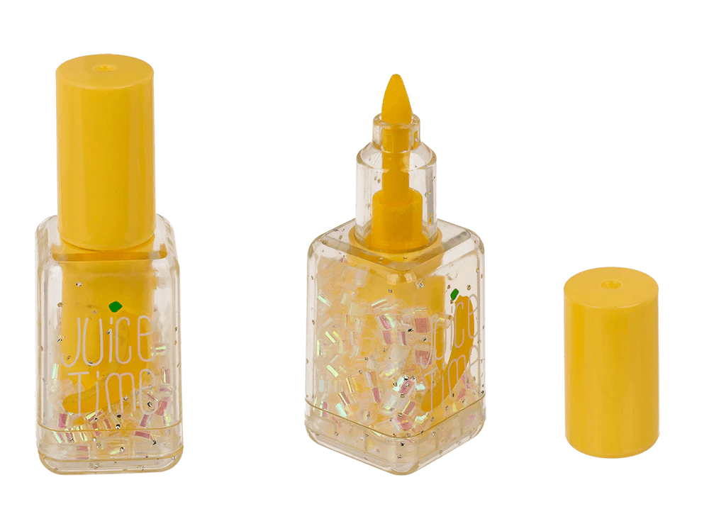 TEXTMARKER GLITTER 2.3x7CM, LAC DE UNGHII, PASTEL 29/2808 [4]