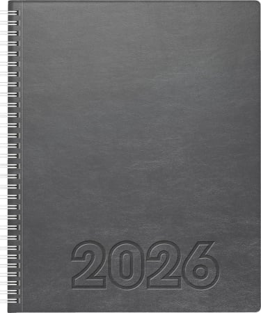 Agende 2026 - AGENDA DATATA SAPTAMANAL 2026 MANAGER WT7 21*26 COPERTA SOFT ARGINTIU 76164846