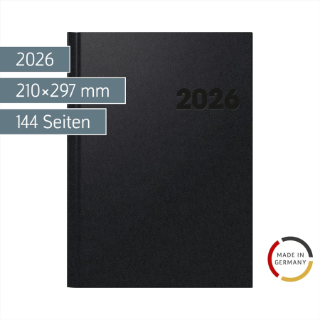 AGENDA DATATA SAPTAMANAL BRUNNEN A4 2026 BALACRON NEGRU 78160906 [1]