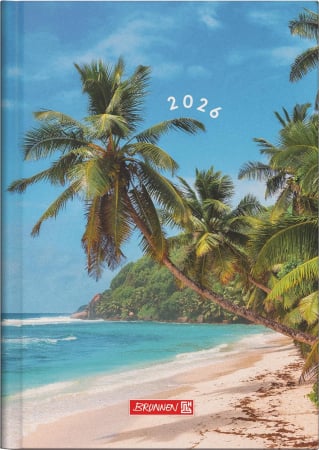 Agende 2026 - AGENDA DATATA SAPTAMANAL BRUNNEN A5 2026 MODEL BEACH 79615026