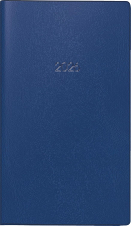 Agende 2026 - AGENDA DATATA SAPTAMANAL BRUNNEN A6 2026 ALBASTRU INCHIS 75528306