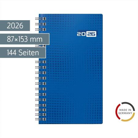AGENDA DATATA SAPTAMANAL RIDOIDE A6 2026 SPIRA ALBASTRU 16907026 [1]