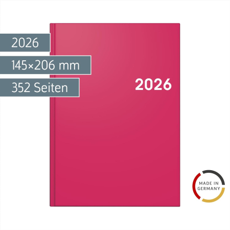 AGENDA DATATA ZILNIC BRUNNEN A5 2026 BALACRON ROZ 79561646 [1]