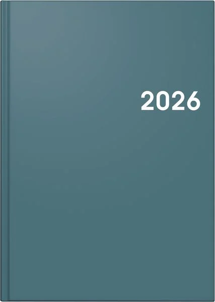 Agende 2026 - AGENDA DATATA ZILNIC BRUNNEN A5 2026 BALACRON VERDE PETROL 79561046
