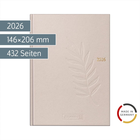 AGENDA DATATA ZILNIC BRUNNEN A5 2026 COPERTA CARTON CANEPA 79863016 [1]