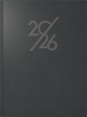 Agende 2026 - AGENDA DATATA ZILNIC MENTOR A5 2026 PRESTIGE NEGRU 26024016