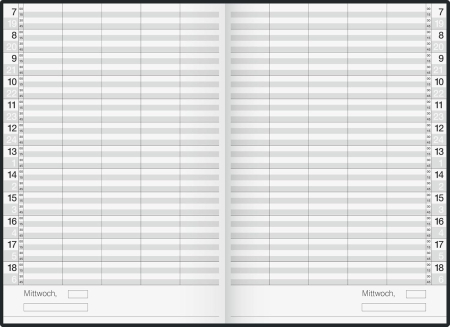 AGENDA DATATA ZILNIC A4 UNIVERSALA/PERPETUA, NEAGRA 2200290 [2]