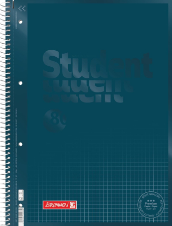 HARTIE PRODUSE DIN HARTIE - CAIET A4 80F SPIRA SI PERFORATII ALBASTRU DENIM COLOR CODE PATRATELE 69928139