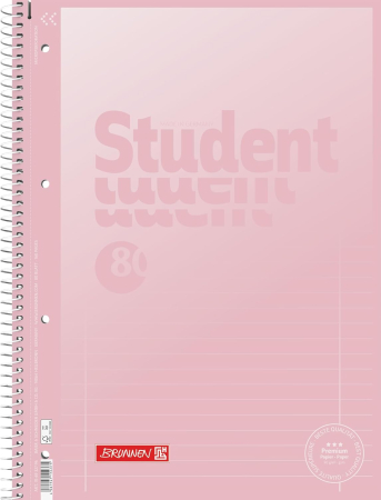 CAIET A4 80F SPIRA SI PERFORATII PASTEL LINII 6932796 [2]