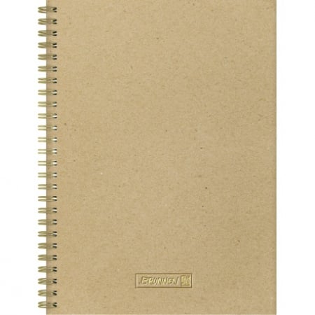Caiete scolare - BR CAIET A5 192F SPIRA DOTS CARAMEL 5589572