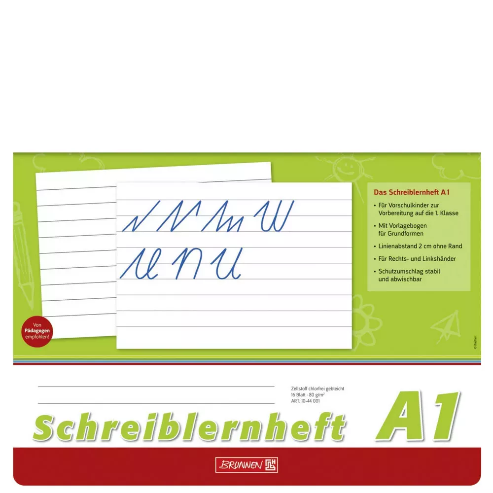 BR CAIET SPECIAL A4 16F BRUNNEN PENTRU INCEPATORI ORIZONTAL DR 44001 [2]