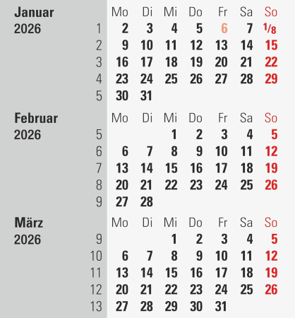 CALENDAR BIROU 2026-2027 TRIPTIC CADRU PLASTIC CU BUTON ROTATIV ROSU 38000206 [2]