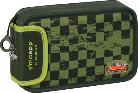 RECHIZITE SCOLARE - PENAR ECHIPAT 1 FERMOAR 2 CLAPETE DESCHIDERE ORIZONTALA FAST WHEELS 49120521