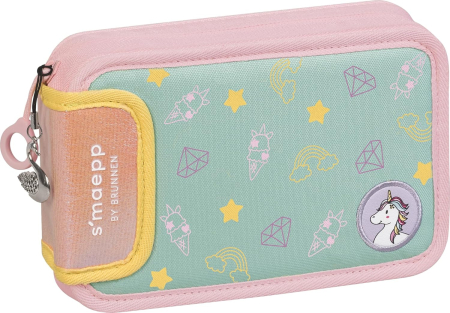 RECHIZITE SCOLARE - PENAR ECHIPAT 1 FERMOAR 2 CLAPETE DESCHIDERE ORIZONTALA UNICORN 4942001