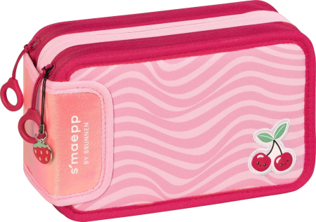 RECHIZITE SCOLARE - PENAR ECHIPAT 3 FERMOARE DESCHIDERE ORIZONTALA FRUITY LOVE 49121522