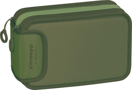 RECHIZITE SCOLARE - PENAR ECHIPAT 3 FERMOARE DESCHIDERE ORIZONTALA VERDE 4942150