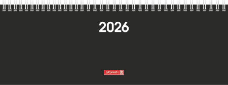 Agende 2026 - PLANNER BRUNNEN SAPTAMANAL 2026 11*30CM SPIRA NEGRU 77261906