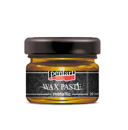 Accesorii pentru artisti - PASTA CEARA METALIZATA PENTART 20ML AUR MIERE 35125
