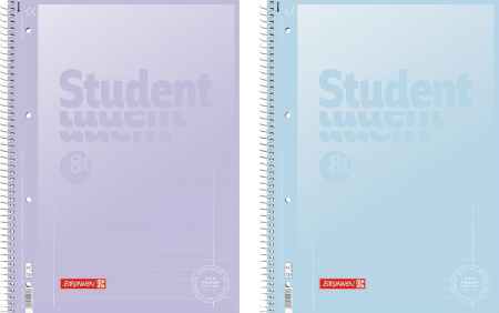 Caiete scolare - CAIET A4 80F SPIRA SI PERFORATII PASTEL II LINII 6932794