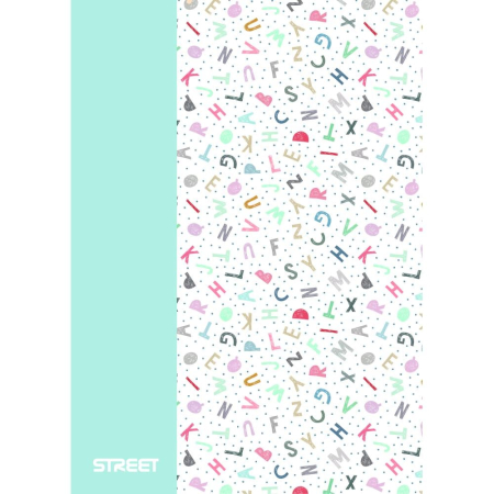 CAIET A4 PP 42 FILE, VELIN, STREET BLOSSOM 67376 [4]