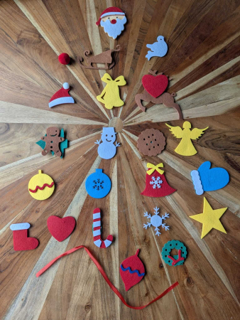 CALENDAR ADVENT IPB 84.5*65.5CM CRACIUN CH57051 [5]