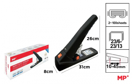 Capsatoare - CAPSATOR DE MARE CAPACITATE IPB 23/6, 23/13, 100 COLI , NEGRU PA634