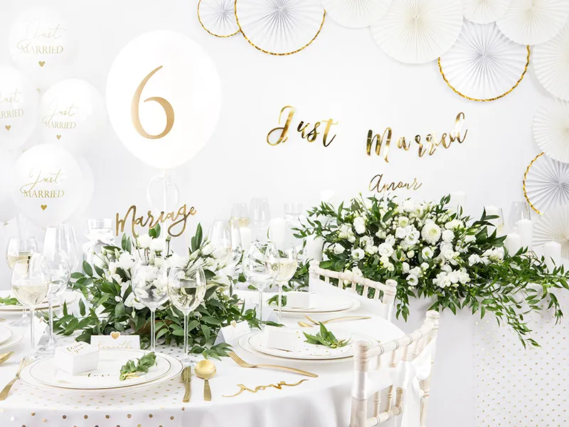 Place Cards Inimă Aurie 10x5cm 10buc WS10-019ME [2]