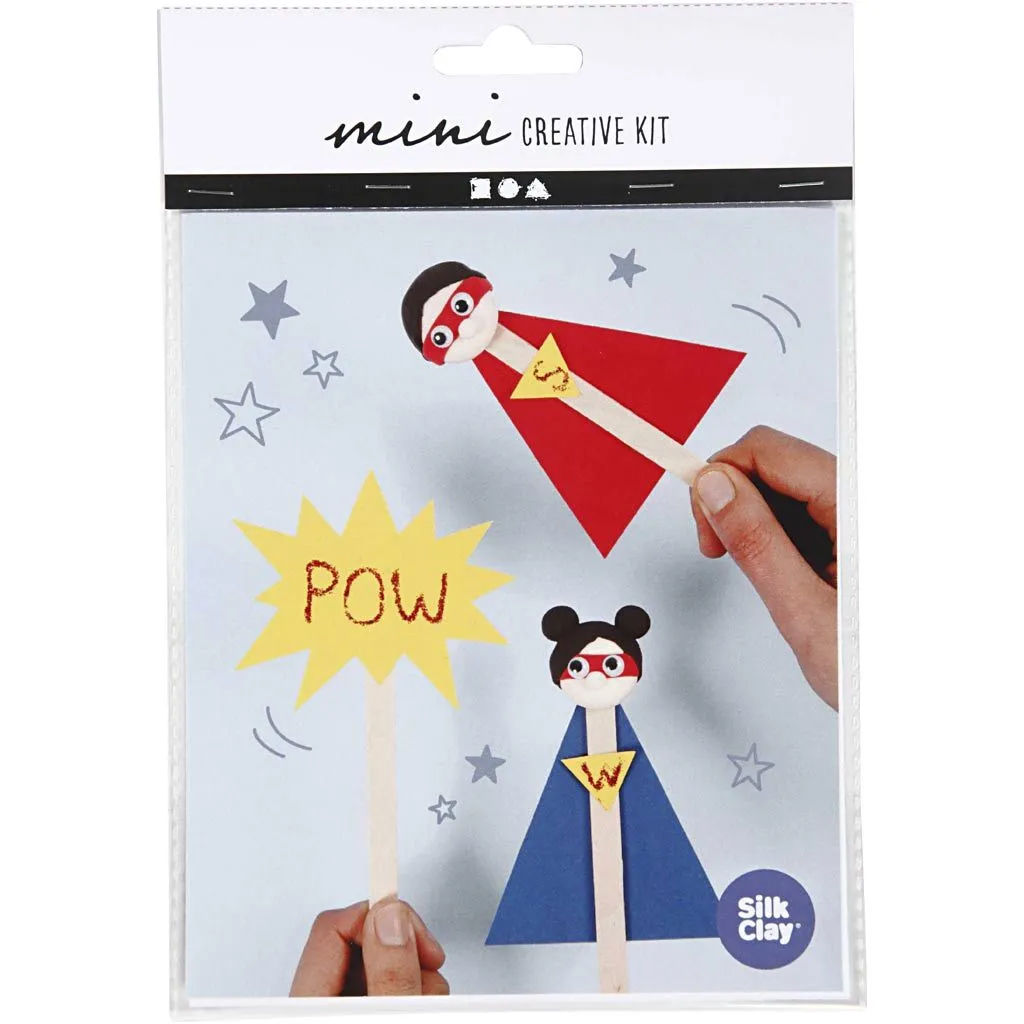Seturi Creative pentru Copii - CC MINI KIT CREATIV ACADELE DIN CARTON SI SILK CLAY 977220