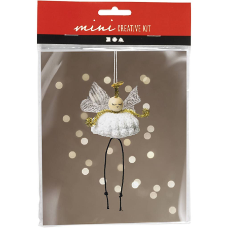MINI KIT CREATIV CRACIUN DECORATIUNE SUSPENDATA CROSETATA INGER 977484 [1]