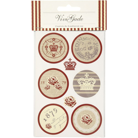 Felicitari Craciun - STICKER DECOR ASORTAT 4/SET 27997