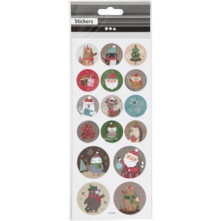 Abtibilduri, Stickere Christmas - STICKER DECOR MOTIVE CRACIUN 29161