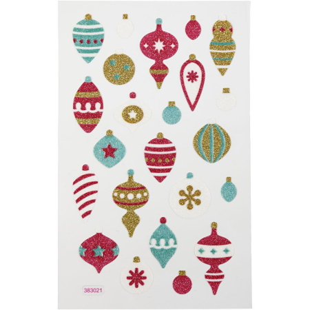 CC STICKER DECOR ORNAMENTE DE CRACIUN 280012 [2]