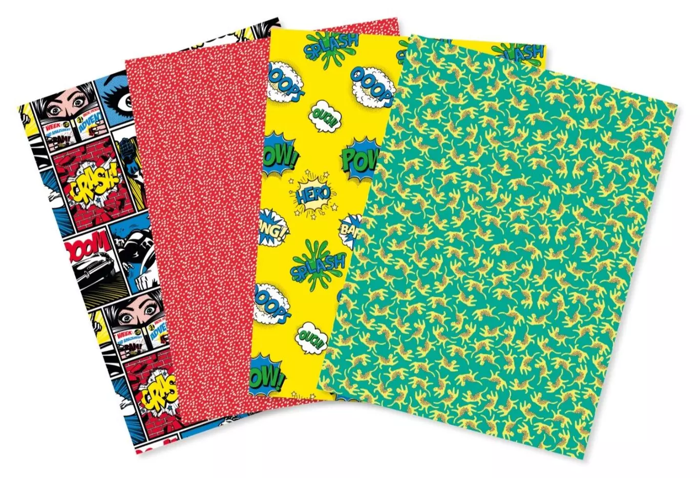 HOBBY - CF HARTIE DECUPAJ 4/SET 30*40CM SUPERHEROES DP039C