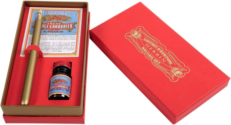 Idei de cadouri - CF SET CALIGRAFIE HERBIN ROUGE CAROUBIER, PENITA CU TOC SI CERNEALA 27279T
