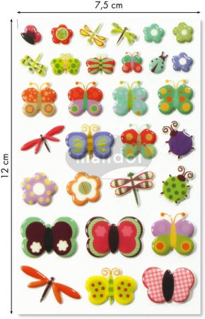 CF STICKER 3D COOKY 7.5*12CM MAILDOR FLUTURI 560388C [1]