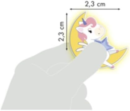 CF STICKER 3D COOKY 7.5*12CM MAILDOR GLOW IN THE DARK UNICORNI CY164C [3]
