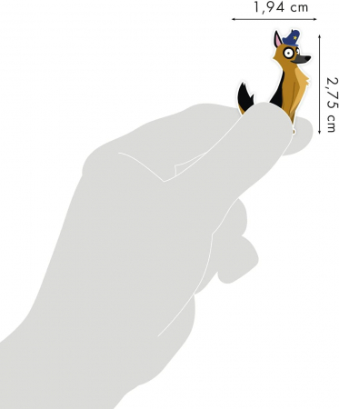 CF STICKER 3D COOKY 7.5*12CM MAILDOR POLICE CY150C [2]