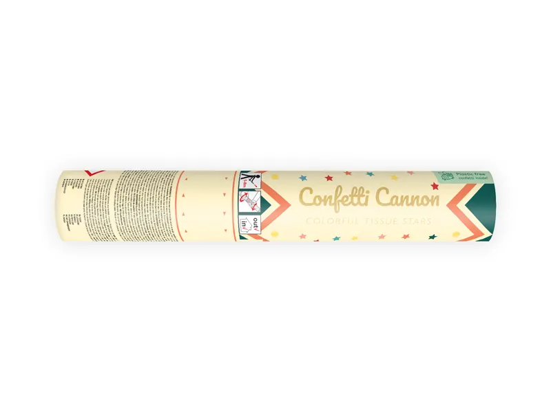 Tun Confetti Circus 20cm Steluțe Multicolore TUKSC20 - [2]