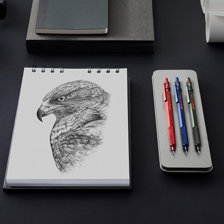 Creion Mecanic rOtring 600 Verde 0.7mm [2]