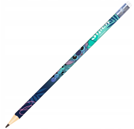 Creioane grafit - Creion Triunghiular HB Stitch cu Radieră - Cod 694516