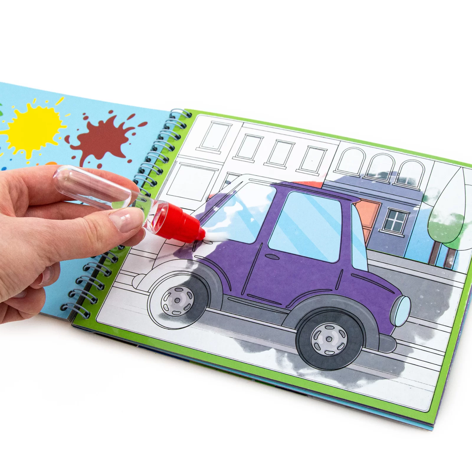 DE CARTE DE COLORAT CU MARKER MAGIC PENTRU DESEN IN APA MASINA  KIDEA MWKWNKA [1]