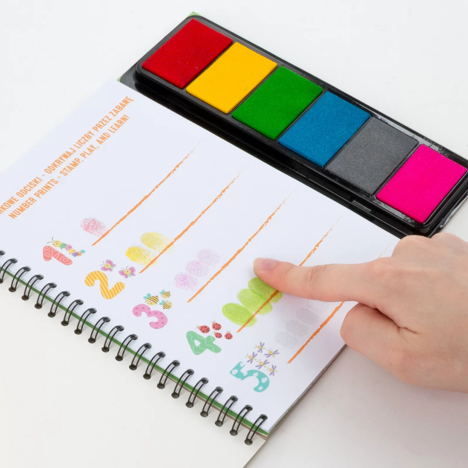 CARTE PENTRU ACTIVITATI EDUCATIVE - PICTURA PENTRU DEGETE ZOO KIDEA KODZKA [2]