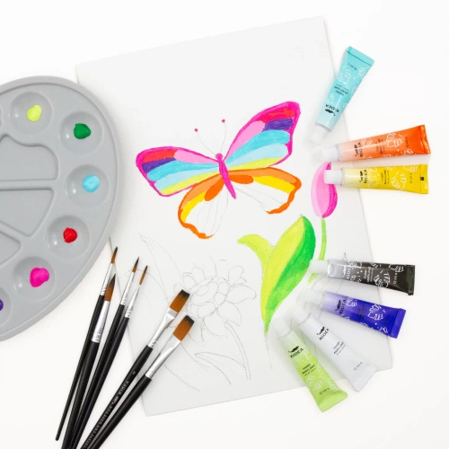 DE CULORI ACRILICE 12ML 12/SET KIDEA FAA12KA [4]