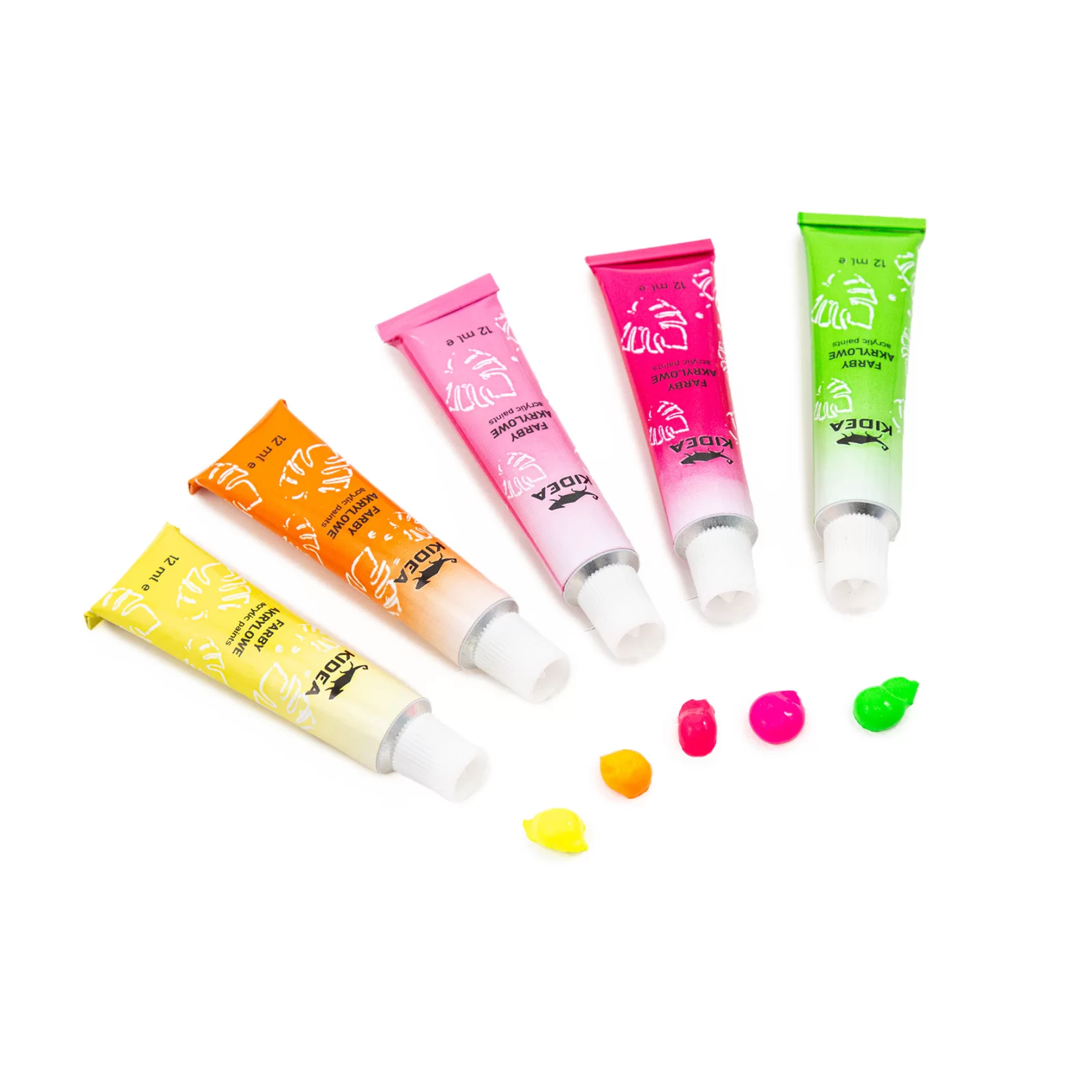 DE CULORI ACRILICE NEON 12ML 12/SET KIDEA FAAN12KA [4]