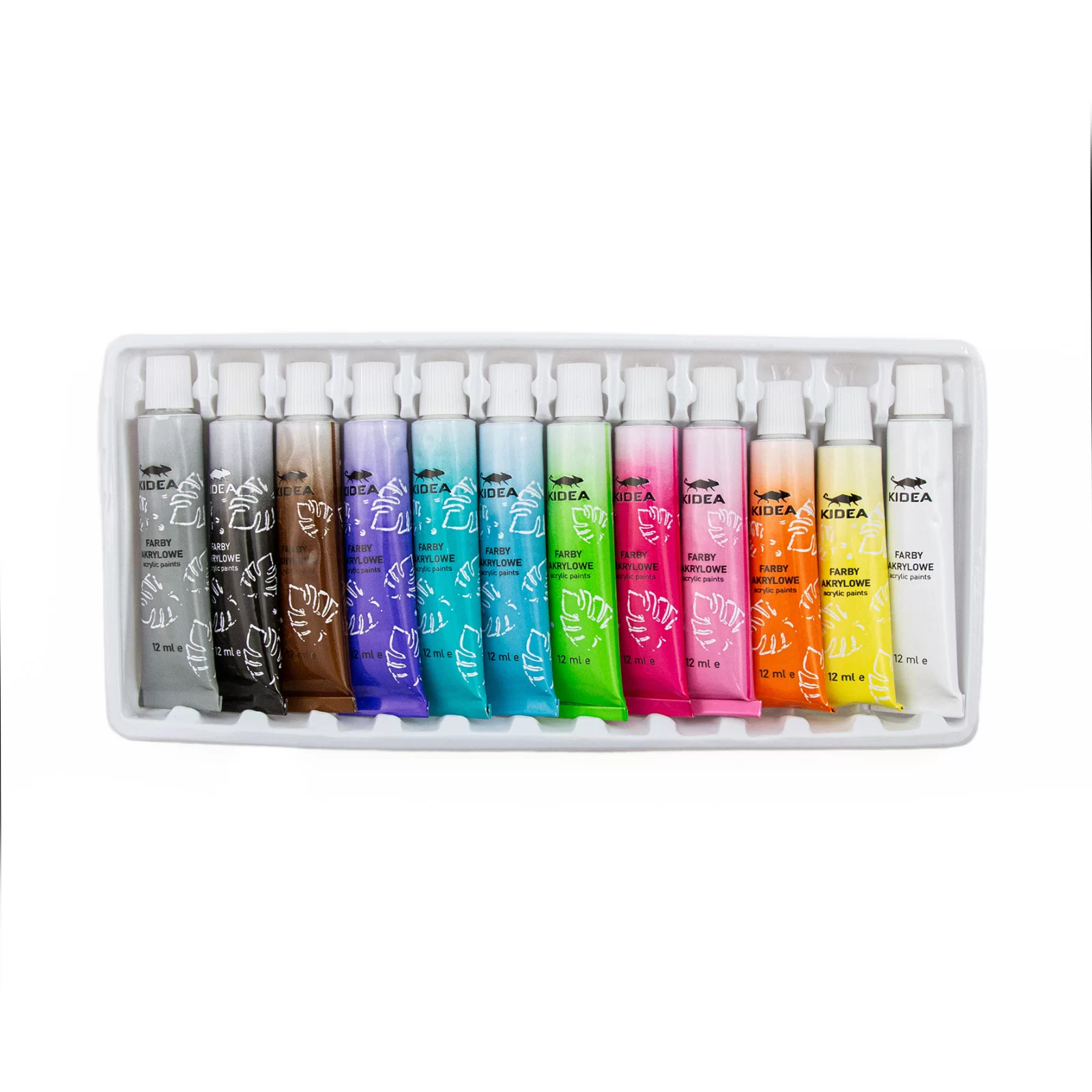 DE CULORI ACRILICE NEON 12ML 12/SET KIDEA FAAN12KA [3]