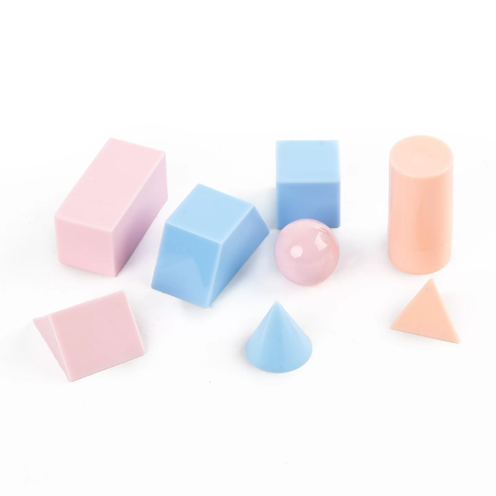 DE FIGURI GEOMETRICE 3D 8/SET PASTEL KIDEA M3DFGAKA [1]