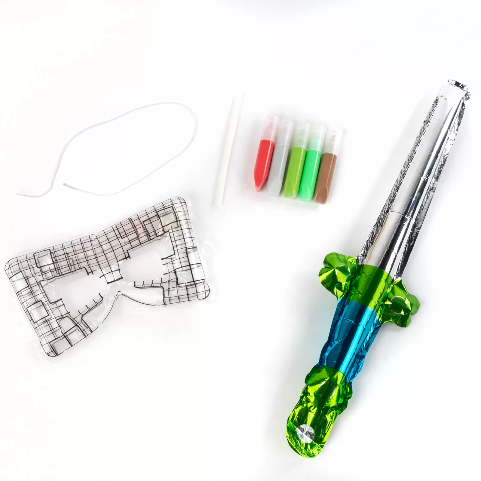 JOC 3D BLOWART, MASCA DE COLORAT SI SABIE 36CM, GONFLABILE, KIDEA ZBAGKA [1]