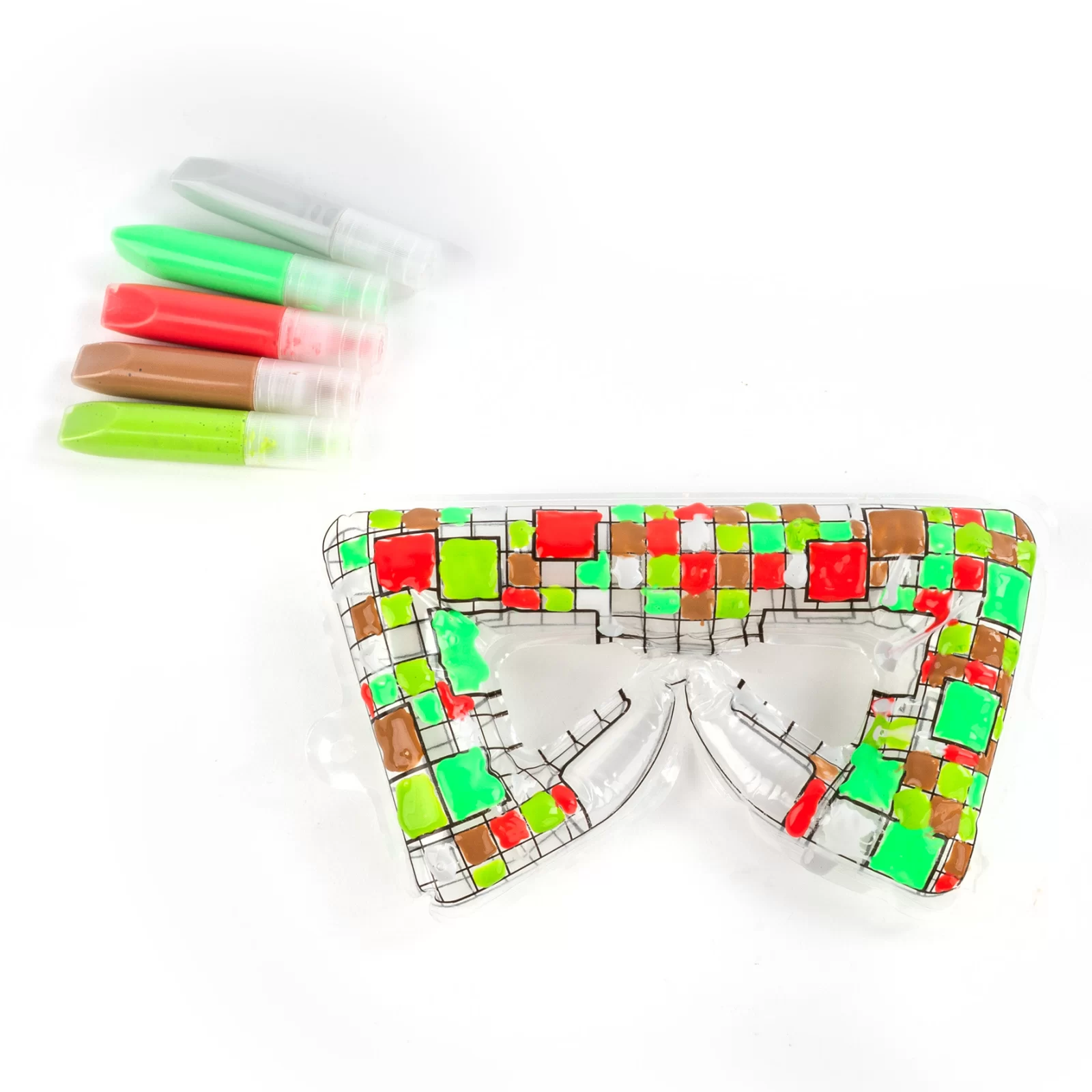 JOC 3D BLOWART, MASCA DE COLORAT SI SABIE 36CM, GONFLABILE, KIDEA ZBAGKA [8]