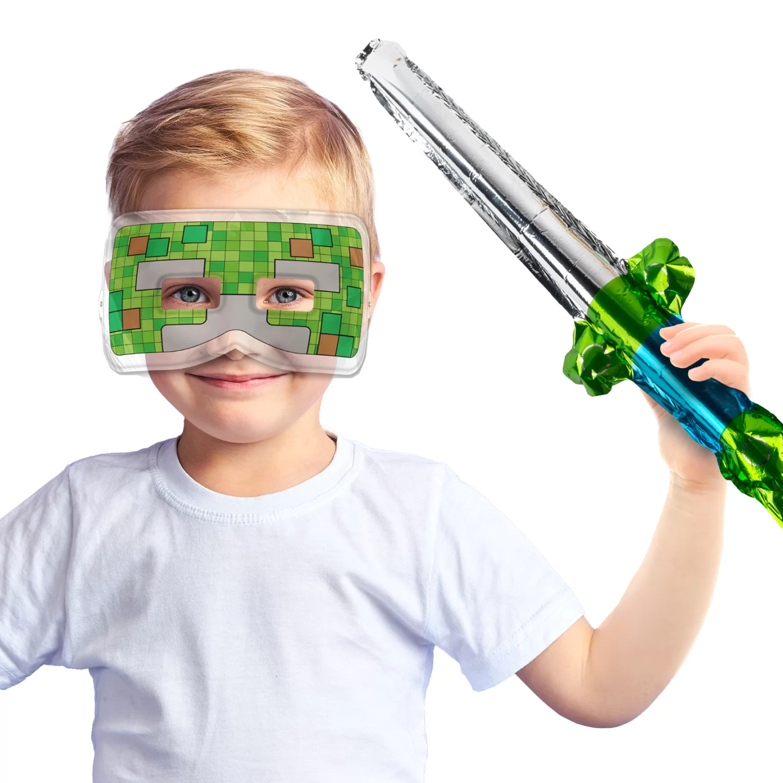 JOC 3D BLOWART, MASCA DE COLORAT SI SABIE 36CM, GONFLABILE, KIDEA ZBAGKA [9]